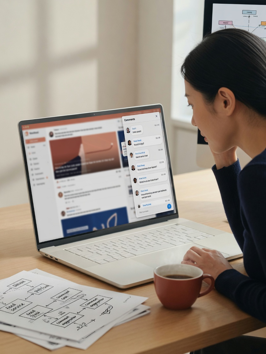 Newsfeed Real Time Comments