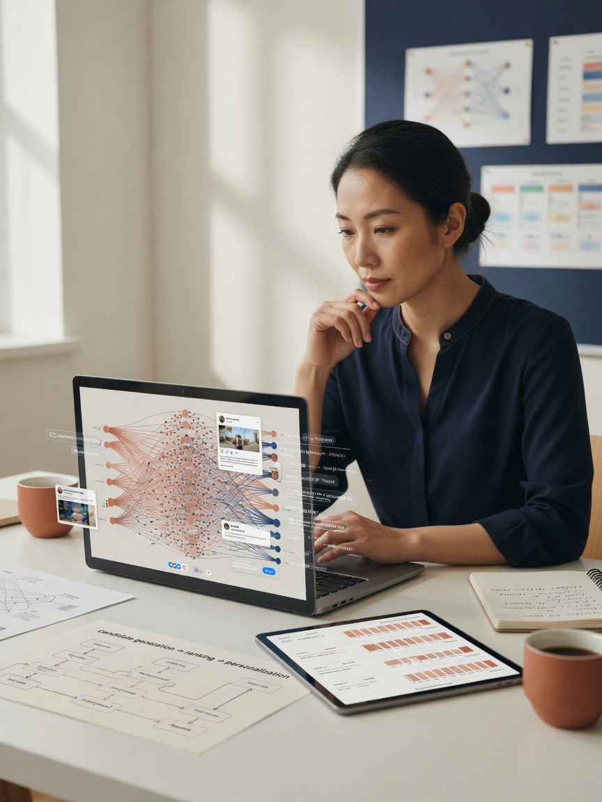 Machine learning for Facebook Newsfeed