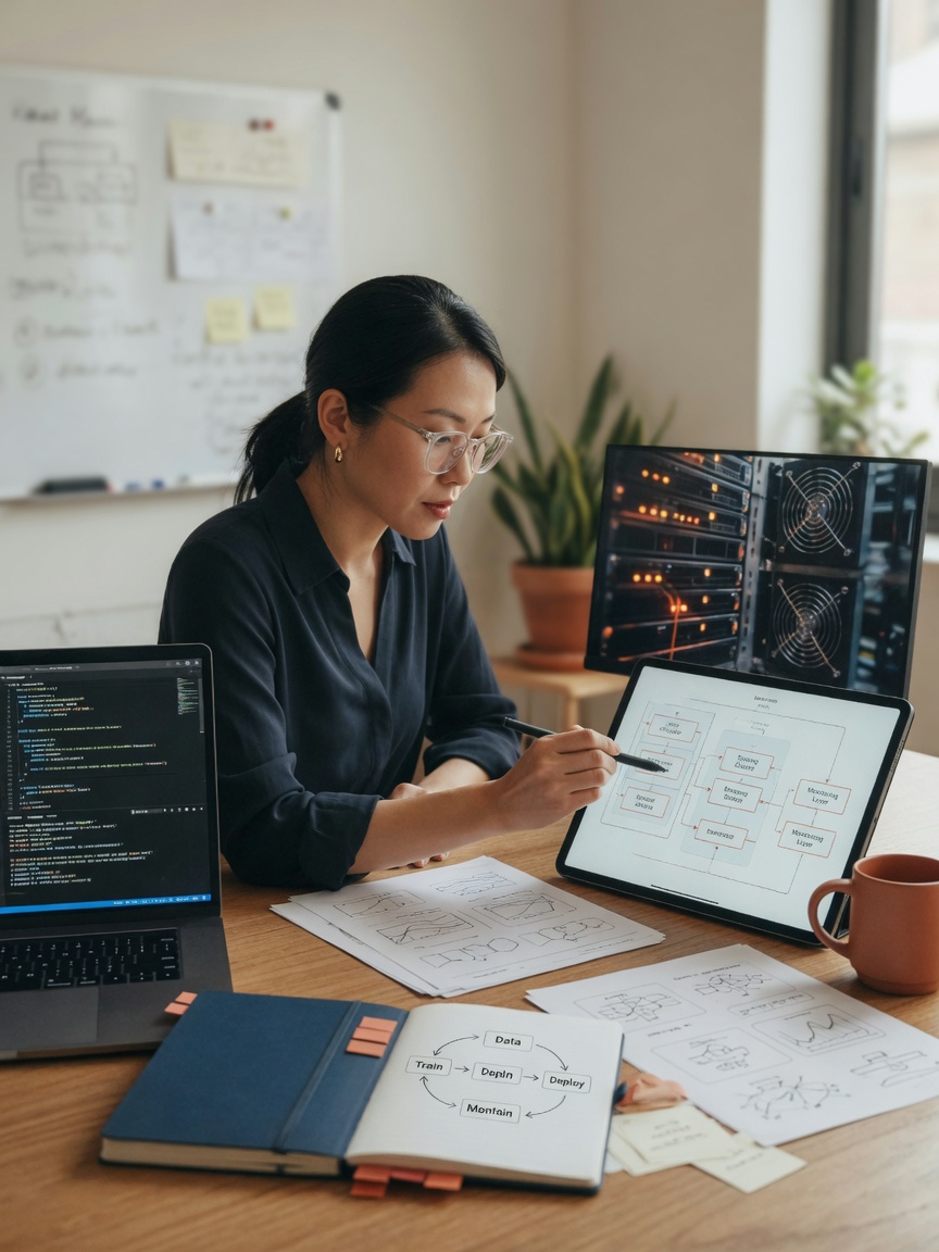 Machine Learning System Architecture and Development Cycle