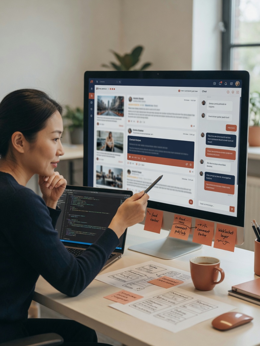 Newsfeed Real Time Comments